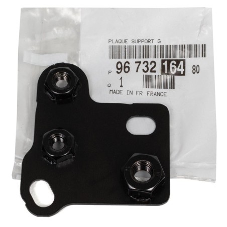 Plaque Support Pare Choc Avant Pour Peugeot 2008 I II 9673216480