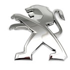 Logo Pare Choc Avant Pour Peugeot 208 9673874780