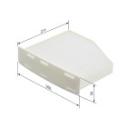 Filtre Habitacle Pour VW Audi Seat Skoda 1K0819644A 1K0819644B 1K0819644