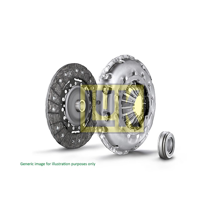 Kit Embrayage + Volant Moteur Pour Peugeot Toyota Citroën 1611534880 205277