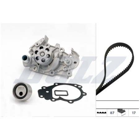 Kit Distribution + Pompe à Eau Pour Renault Clio I II Kangoo Twingo Nissan
