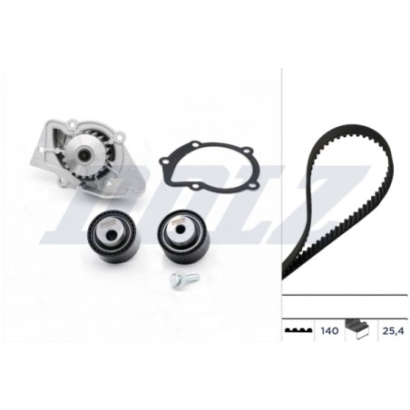 Kit Distribution + Pompe à Eau Pour Peugeot Fiat Toyota Citroën Berlingo Jumpy