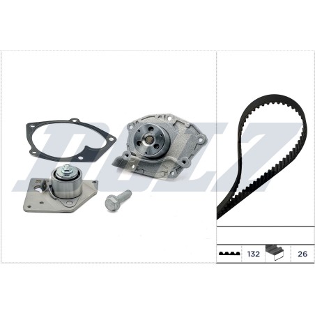 Kit Distribution + Pompe à Eau Pour Renault Opel Nissan Interstar Mitsubishi