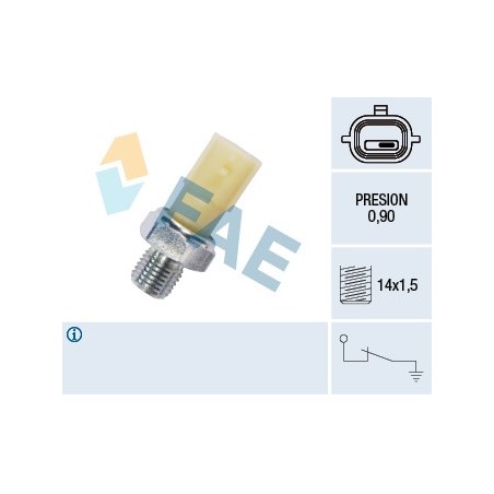 Capteur de Pression d'Huile Pour Renault Clio III Modus Twingo II 8200671271