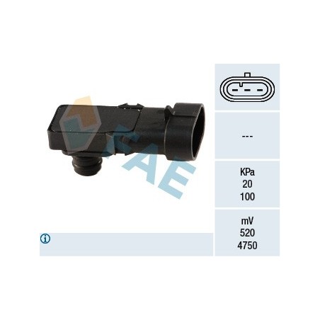 Capteur Pression de Suralimentation Pour Renault Dacia Opel Nissan 7700101762