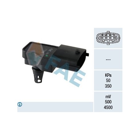 Capteur Pression de Suralimentation Pour Renault Grand Scénic II Laguna Megane