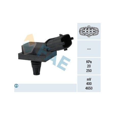 Capteur Pression de Suralimentation Pour Renault Clio II 223658143R 8200146271
