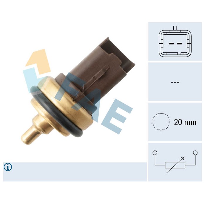 Sonde de Température Liquide de Refroidissement Pour Peugeot Citroën Mini