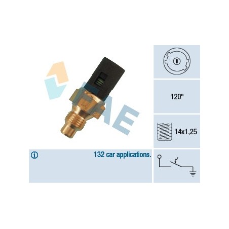 Sonde de Température Liquide de Refroidissement Pour Renault Kangoo 7700771786