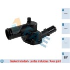 Boitier Thermostat d'Eau Pour Renault Clio II III Kangoo Modus 8200660882