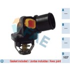 Boitier Thermostat d'Eau Pour Peugeot Fiat Citroën C2 C3 1336.Y8 9650926280
