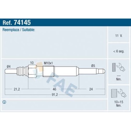 Bougie de Préchauffage Pour Renault Dacia VW Bora Audi 7700111323 8200490950