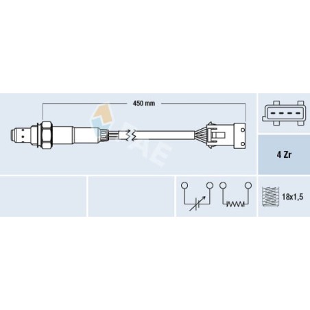 Sonde Lambda Pour Peugeot Citroën Mini 1618.V3 1618V3 11787548961 7548961