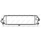 Radiateur Refroidissement Moteur Intercooler Pour Renault Opel Vauxhall 4416946