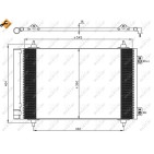 Condenseur de Clim Pour Peugeot Fiat Toyota Citroën C8 6455EN 1400836980 6455ES