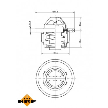 Thermostat d'Eau Pour Renault Dacia Opel Nissan 8200030307 2120000Q0A 8200479402