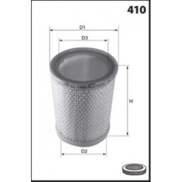 Filtre à Air Pour Peugeot 306 Partner Citroën Berlingo Xsara ZX
