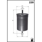 Filtre à Carburant Pour Peugeot VW Audi Seat 156728 6U0201511 156786 6U0201511D
