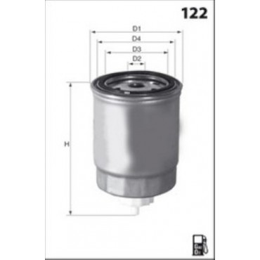 Filtre à Carburant Pour Peugeot Fiat Nissan Citroën 190623 71736114 164036F900