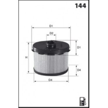 Filtre à Carburant Pour Peugeot Fiat Toyota Citroën 190648 9628890680 190649