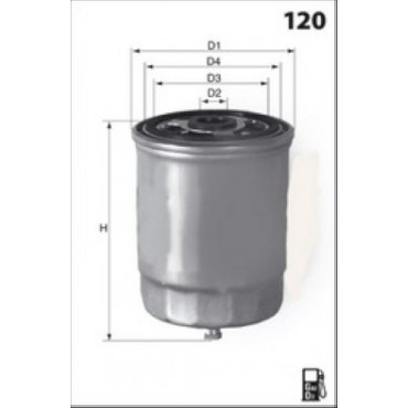 Filtre à Carburant Pour Peugeot Fiat Alfa Romeo Citroën E148131 60816460
