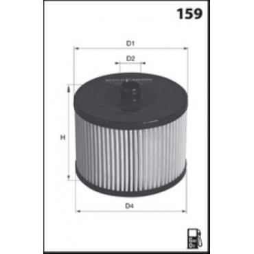 Filtre à Carburant Pour Peugeot Fiat Ford Citroën 190177 9401906898 1318563