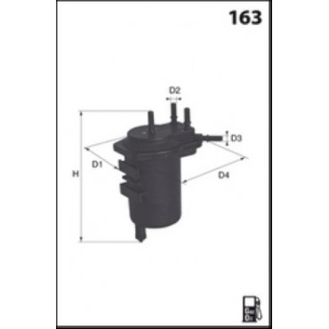 Filtre à Carburant Pour Renault Dacia Nissan Suzuki 8671014181 164004U105