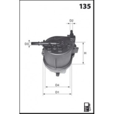 Filtre à Carburant Pour Peugeot Ford Toyota Citroën 190199 1148119 SU00100696