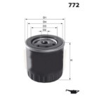Filtre à Huile Pour Peugeot Citroën Lancia Talbot 110956 5406243 9456000926