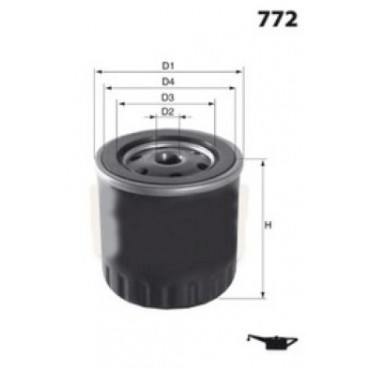 Filtre à Huile Pour Peugeot Citroën Lancia Talbot 110956 5406243 9456000926