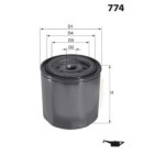 Filtre à Huile Pour Peugeot 106 Renault Alpine Citroën 7700073302 7700676302
