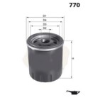 Filtre à Huile Pour Renault Dacia Nissan Aixam 7700112686 8200257642 1520800QAG