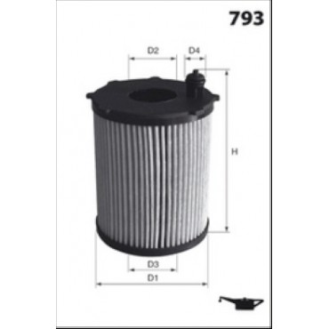 Filtre à Huile Pour Peugeot Citroën Jaguar Land Rover E149235 1109AW 1109X7