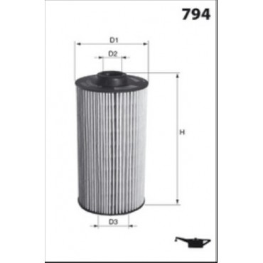 Filtre à Huile Pour Renault Dacia Mercedes-Benz Nissan 152082327R 152095084R