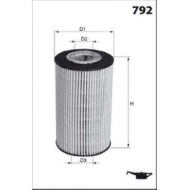 Filtre à Huile Pour Renault Fiat Nissan 152099198R 6000640167 1520800Q2A