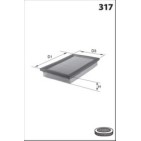 Filtre à Air Pour Peugeot Citroën Mini 1444QR 1444QS 13717534845 1444WV 1444RX