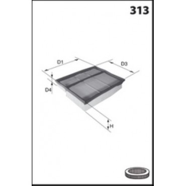 Filtre à Air Pour Peugeot Opel Fiat Ford 1612866780 51924759 51920958 1728423