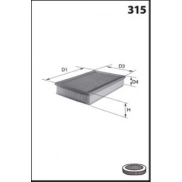 Filtre à Air Pour Renault Opel Nissan Vauxhall 165465171R 4420258 1654600Q1L