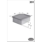 Filtre à Air Pour Renault Dacia Dokker Duster Nissan 165460509R 1654600Q3H