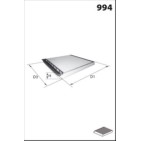 Filtre Habitacle Pour Peugeot Partner Citroën Berlingo Xantia Xsara ZX