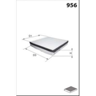 Filtre Habitacle Pour Renault Megane I Scenic 7700845811 7701040543 7701205278
