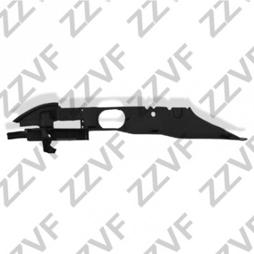 Panneau Support d'Aile Avant Droite Pour Ford Focus C-Max II 1530919