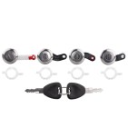 Kit Serrure Portes et Coffre Pour Renault Master II Opel Movano