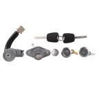 Contacteur d'Allumage + Serrures Portes Pour Peugeot 107 Toyota Aygo Citroën C1
