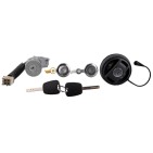 Contacteur d'Allumage + Serrures Portes Pour Peugeot 107 Toyota Aygo Citroën C1