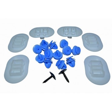 Kit Clips de Fixation Garniture de Porte Pour Peugeot 2008 I