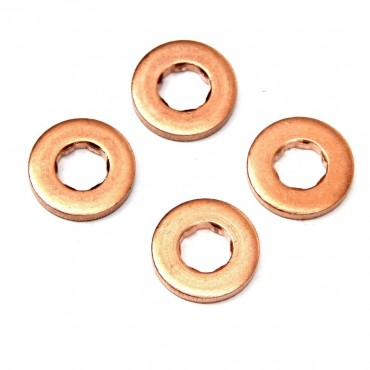 4 Joints d'Injecteur Pour Peugeot Ford Fiesta V VI Fusion Toyota Citroën 198184