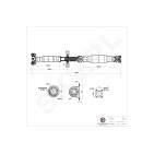 Arbre de Transmission Longitudinal Pour VW Crafter 30-35 30-50 2E0521101CB