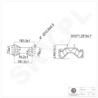 Support Moteur Arrière Pour Subaru Forester Impreza Legacy IV XV