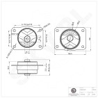 Support Moteur Gauche Pour Suzuki SX4